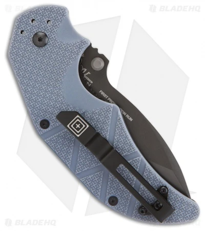 5.11 Tactical Crew Cut Spring Assisted Knife Gray FRN (3.5" Black) 51104 2 5.11 Tactical Crew Cut Spring Assisted Knife Gray FRN (3.5" Black) 51104 - Image 2