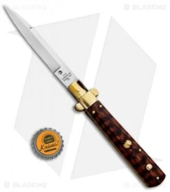 AGA Campolin 10" Frosolone Bayonet Stiletto Knife Snakewood (4.5" Polish) 9 AGA Campolin 10" Frosolone Bayonet Stiletto Knife Snakewood (4.5" Polish) -SOG Store AGA Campolin 10in Frosolone Bayonet Stiletto Snakewood Polish BHQ 85760 jr bottlecap