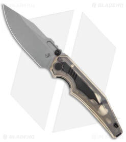 Arcane Design Preytheon Exclusive Liner Lock Knife Black DLC & Ultem (3.5" AW)