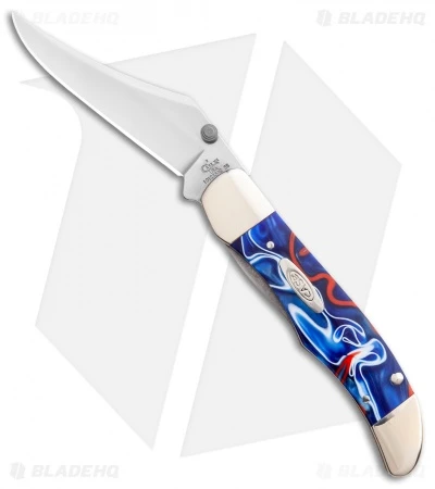 Case Kickstart Mid-Folding Hunter Assist Knife Patriotic Kirinite (101265AC SS) 1 Case Kickstart Mid-Folding Hunter Assist Knife Patriotic Kirinite (101265AC SS)
