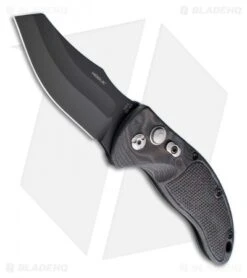 Hogue Knives EX04 Automatic Knife Black/Gray G-Mascus (3.5" Wharncliffe) 34429