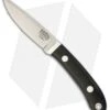 Bark River Blackwater Fixed Blade Knife Black Canvas Micarta (3" Elmax)