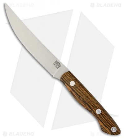Bark River Mini Kalahari Sportsman Knife Bocote Wood (4.875" Satin) 1 Bark River Mini Kalahari Sportsman Knife Bocote Wood (4.875" Satin)