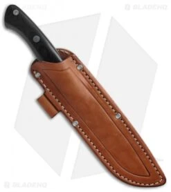 Bark River Knives Aurora LT Bushcraft Knife Black Canvas Micarta (4.5" 3V Satin) 5 Bark River Knives Aurora LT Bushcraft Knife Black Canvas Micarta (4.5" 3V Satin) -SOG Store Bark river knives Aurora LT Bushcraft black canvas micarta satin BHQ 27800 er spine