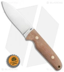 Battle Horse Knives Salt Fork Fixed Blade Knife Natural Micarta (4.2" Flat) BHK -SOG Store Battle Horse Knives Salt Fork Fixed Blade Knife Natural Micarta 4.2in Flat BHK BHQ 71886 LS Bottlecap