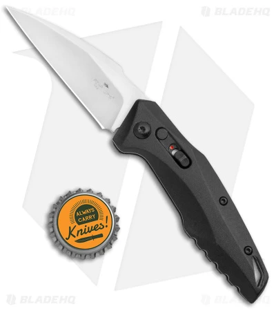 Bear OPS Bold Action XVII Automatic Knife Black Aluminum (2.8" Satin) 4 Bear OPS Bold Action XVII Automatic Knife Black Aluminum (2.8" Satin) - Image 4