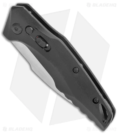Bear OPS Bold Action XVII Automatic Knife Black Aluminum (2.8" Satin) 2 Bear OPS Bold Action XVII Automatic Knife Black Aluminum (2.8" Satin) - Image 2
