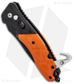 Bear OPS Bold Action V Tanto Automatic Rescue Knife Blk/Orng G-10 (3.25" Black) 8 Bear OPS Bold Action V Tanto Automatic Rescue Knife Blk/Orng G-10 (3.25" Black) -SOG Store Bear OPS Bold Action V Tanto Auto Rescue Black Orange G 10 Black AC 510 BOR4 B BHQ 94476 jr hook