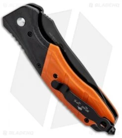 Bear OPS Bold Action V Tanto Automatic Rescue Knife Blk/Orng G-10 (3.25" Black) 7 Bear OPS Bold Action V Tanto Automatic Rescue Knife Blk/Orng G-10 (3.25" Black) -SOG Store Bear OPS Bold Action V Tanto Auto Rescue Black Orange G 10 Black AC 510 BOR4 B BHQ 94476 jr side