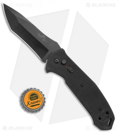 Bear OPS Bold Action V Tanto Automatic Knife Black G-10 (3.75" Black) 4 Bear OPS Bold Action V Tanto Automatic Knife Black G-10 (3.75" Black) - Image 4