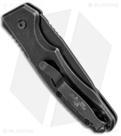 Bear OPS Bold Action XII Tanto Automatic Knife Titanium AC-1200-Ti-SW -SOG Store Bear OPS Bold Action XII Tanto Auto Ti AC 1200 Ti SW BHQ 94477 jr side