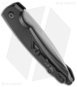 Bear OPS Bold Action XVI Automatic Knife Black Aluminum (2.8" Bead Blast) -SOG Store Bear OPS Bold Action XVI Auto Black Aluminum BB BHQ 142591 jr side