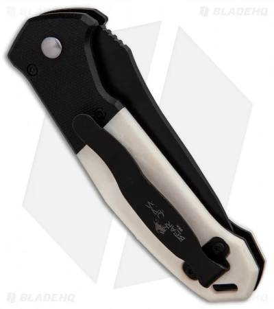 Bear OPS Mini Bold Action V Tanto Automatic Knife Black G-10/Bone (3.25" Black) 2 Bear OPS Mini Bold Action V Tanto Automatic Knife Black G-10/Bone (3.25" Black) - Image 2