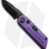 Bear Ops Bold Action XIV Automatic Knife Purple Stainless Steel (1.5" Black)