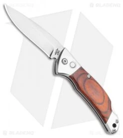 Bear And Son Automatic Lockback Knife Rosewood (2.75" Satin)