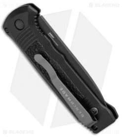 Benchmade 4400BK Casbah Automatic Knife Black Grivory (3.4" Black) -SOG Store Benchmade 4400 Casbah Black Grivory Black 4400BK BHQ 51630 jr side