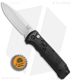Benchmade 4400 Casbah Automatic Knife Black Grivory (3.4" Satin) -SOG Store Benchmade 4400 Casbah Black Grivory Satin 4400 BHQ 51626 jr bottlecap 2
