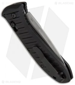 Benchmade 5700 Presidio II Automatic Knife (3.7" Satin) -SOG Store Benchmade 5700 Presidio II Auto Satin BHQ 51641 jr side