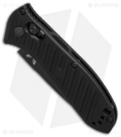 Benchmade 5750SBK Mini Presidio II Automatic Knife (3.2" Black Serr) 6 Benchmade 5750SBK Mini Presidio II Automatic Knife (3.2" Black Serr) -SOG Store Benchmade 5750 SBK Mini Presidio II black serr BHQ 78772 er spine