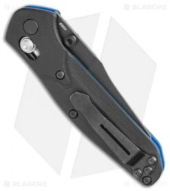 Benchmade 945BK-1 Mini Osborne AXIS Lock Knife Black G-10 (2.9" Black) -SOG Store Benchmade 945BK 1 Mini Osborne AXIS Lock Knife Black G 10 2.9 Black 945BK 1 BHQ 117626 LS Side