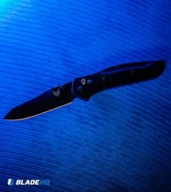 Benchmade 945BK-1 Mini Osborne AXIS Lock Knife Black G-10 (2.9" Black) -SOG Store Benchmade 945BK 1 Mini Osborne AXIS Lock Knife Black G 10 Black BHQ 117626 kp blue web