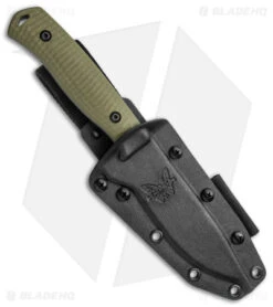 Benchmade Anonimus Fixed Blade Knife OD Green G-10 (5" Gray) 539GY -SOG Store Benchmade Anonimus Fixed Blade OD Green G 10 Gray BHQ 137233 jr sheath