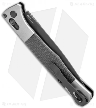 Benchmade Auto Fact AXIS Lock Knife Aluminum/CF (4" Black DLC) 4170BK 3 Benchmade Auto Fact AXIS Lock Knife Aluminum/CF (4" Black DLC) 4170BK - Image 3