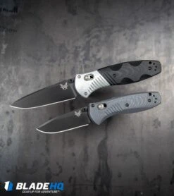 Benchmade Mini Barrage AXIS-Assist Knife Gray G-10 (2.91" Black) 585BK-2 -SOG Store Benchmade Barrage AXIS Assist Knife Black G 10 Black 581BK BHQ 7777 kp steel web