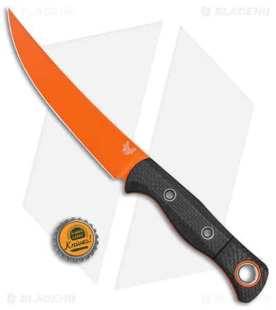 Benchmade Meatcrafter Hunting Fixed Blade Knife CF (6.1" Orange) 15500OR-2 5 Benchmade Meatcrafter Hunting Fixed Blade Knife CF (6.1" Orange) 15500OR-2 - Image 5