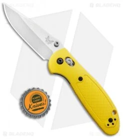 Benchmade Mini Griptilian Knife Yellow (2.91" Satin) 556-YEL-S30V 7 Benchmade Mini Griptilian Knife Yellow (2.91" Satin) 556-YEL-S30V -SOG Store Benchmade Mini Griptilian Yellow Satin 556 YEL S30V BHQ 3562 jr bottlecap