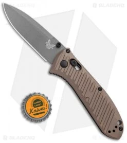 Benchmade Mini Presidio II Manual Knife Bronze Aluminum (3.2" Gray) 575GY- 2001 -SOG Store Benchmade Mini Presidio II Auto Bronze Aluminum Gray 575GY 2001 BHQ 104905 jr bottlecap