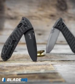 Benchmade Presidio II AXIS Lock Knife Black CF-Elite (3.72" Black Serr) 570SBK-1 -SOG Store Benchmade Presidio II AXIS Lock Knife Black CF Elite Satin Serr 570SBK 1 BHQ 104899 kp brass web