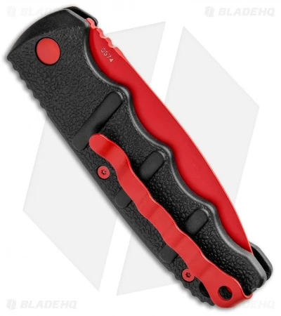 Boker Black Widow Kalashnikov Dagger Automatic Knife (3.25" Red D2) 3 Boker Black Widow Kalashnikov Dagger Automatic Knife (3.25" Red D2) - Image 3