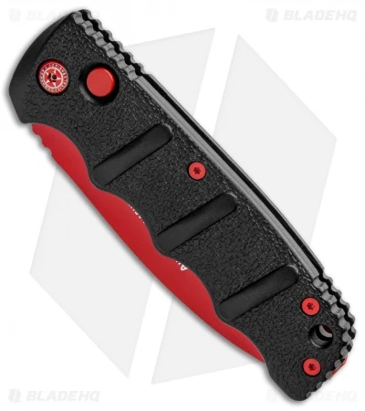 Boker Black Widow Kalashnikov Dagger Automatic Knife (3.25" Red D2) 2 Boker Black Widow Kalashnikov Dagger Automatic Knife (3.25" Red D2) - Image 2
