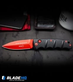 Boker Black Widow Kalashnikov Dagger Automatic Knife (3.25" Red D2) 14 Boker Black Widow Kalashnikov Dagger Automatic Knife (3.25" Red D2) -SOG Store Boker Black Widow Kalashnikov Dagger Automatic Knife Red BHQ92706 kp steel web