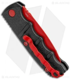 Boker Black Widow Mini Kalashnikov Automatic Knife Dagger (2.5" Red D2) -SOG Store Boker Black Widow Mini Kalashnikov Auto Dagger Red 01KALS57NSOI BHQ 96966 jr side