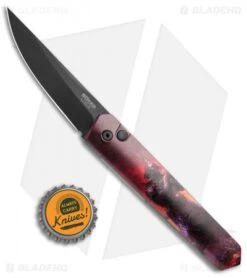 Boker Burnley Kwaiken Automatic Knife Frank Frazetta Series DD3 (3.5" Black) -SOG Store Boker Burnley Kwaiken Auto Frank Frazetta Series DD3 Black 06EX297 BHQ 90337 jr bottlecap