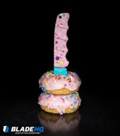 Boker Dessert Warrior Kalashnikov Dagger Automatic Knife (3.25" Blue) Donut -SOG Store Boker Dessert Warrior Kalashnikov Dagger Automatic Knife Blue bhq 108010 kp stack web