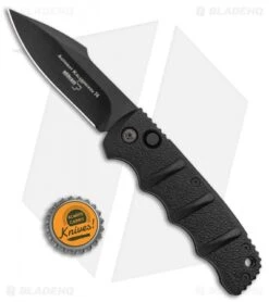 Boker Kalashnikov Harpoon Automatic Knife Black (3.25" Black D2) -SOG Store Boker Kalashnikov Harpoon Auto Black Black KALS53NSOI BHQ 95957 jr bottlecap