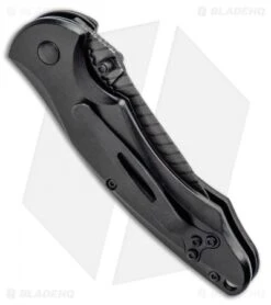 Boker Magnum Backbone Spring Assisted Liner Lock Knife Black (3.25" Black) -SOG Store Boker Magnum Backbone Spring Assisted Knife Black BHQ 94420 ns side
