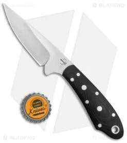 Boker Plus Backdrop Yurco Fixed Blade Knife Black G-10 (3.5" Satin) 02BO028 -SOG Store Boker Plus Backdrop Yurco Fixed Blade Black G 10 Satin 02BO028 BHQ 118384 jr bottlecap