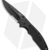 Boker Plus Gemini NGA Spring Assisted Knife Black (3.5" Black Serr) 01BO503