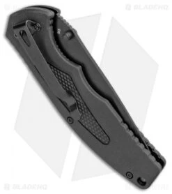 Boker Plus Gemini NGA Spring Assisted Knife Black (3.5" Black Serr) 01BO503 -SOG Store Boker Plus Gemini NGA SA Black Black Serr 01BO503 BHQ 105723 jr side