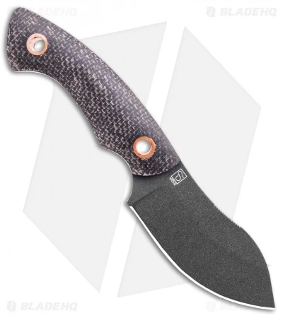 Boker Plus Nessmi Pro Fixed Blade Knife Black Micarta (2.75" Black D2) 2 Boker Plus Nessmi Pro Fixed Blade Knife Black Micarta (2.75" Black D2) - Image 2