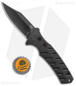Boker Plus Strike Bowie Automatic Knife Black (3.25" Black ) 7 Boker Plus Strike Bowie Automatic Knife Black (3.25" Black ) -SOG Store Boker Plus Strike Bowie Auto Black Black BHQ 125300 jr bottlecap