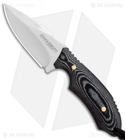 Boker Magnum Racoon Fixed Blade Knife Micarta (3" Mirror) 02SC050 1 Boker Magnum Racoon Fixed Blade Knife Micarta (3" Mirror) 02SC050