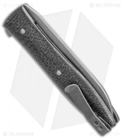 Brad Zinker Custom Liner Lock Knife Lightning Strike Carbon Fiber (3.6" SW) 6 Brad Zinker Custom Liner Lock Knife Lightning Strike Carbon Fiber (3.6" SW) -SOG Store Brad Zinker Custom lightning strike cf sw BHQ 68329 er side