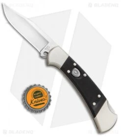 Buck Knives Buck 112 Ranger Elite Automatic Lockback Knife Black G-10 (3" S30V Satin) -SOG Store Buck 112 Ranger Elite Auto LB Black G 10 Satin 0112BKSA B BHQ 87955 jr bottlecap 1