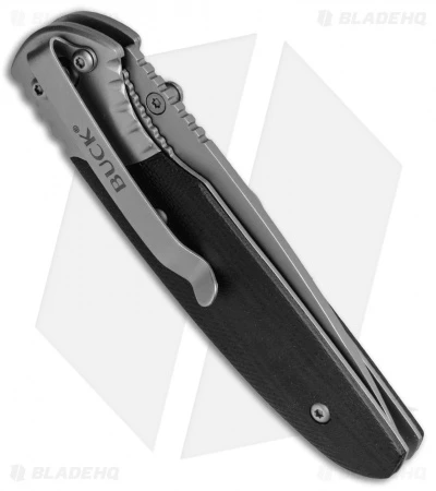 Buck Knives Buck 300 Glacier Liner Lock Knife Black G-10 (3.125" Bead Blast) 3 Buck Knives Buck 300 Glacier Liner Lock Knife Black G-10 (3.125" Bead Blast) - Image 3