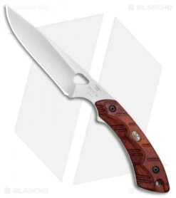 Buck Knives Buck 538 Open Season Small Game Fixed Blade Red Wood (4.25" Satin) 0538RWS